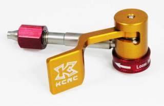 KCNC Presta Valve Pump Connectors /For Floor Pump Fitting/44g/Gold 