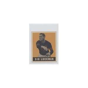    1997 Leaf Reproductions #23   Sid Luckman/1948 Sports Collectibles