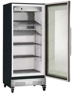 Food Service Grade Glass Door Refrigerator Stainless Steel FCGM201RFB