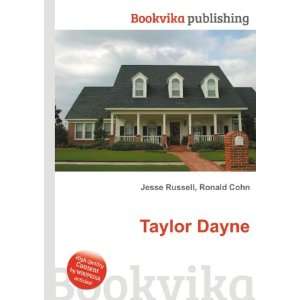 Taylor Dayne Ronald Cohn Jesse Russell  Books