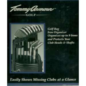  Tommy Armour   Golf Bag Iron Organizer