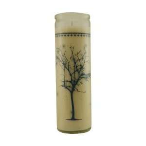  K HALL by K Hall SNOW SOY & BEESWAX CANDLE LARGE PRINTED 