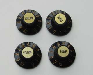 4pcs Gibson Les Paul Epiphone SG Witch Hat Knobs GOLD  