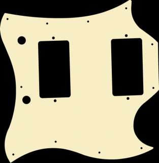 Ivory Acrylic Pickguard. Great if you play a Gibson SG with this 