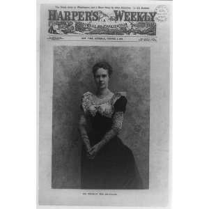  Mrs. Whitelaw Reid,Harpers weekly 1892