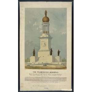   Memorial. From a monumental design by William Ross Wallace, Esq. 1860