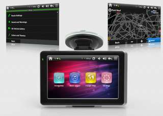 Tablet GPS Navigator with 5 Inch Touchscreen SiRF Star IV GPS 
