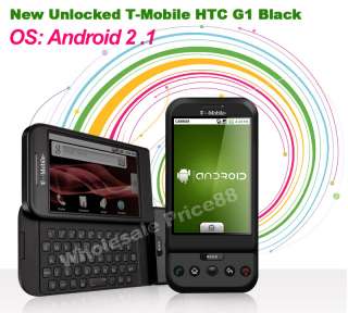 NEW HTC DREAM G1 ANDROID 3G GPS WIFI SMART PHONE BLACK  