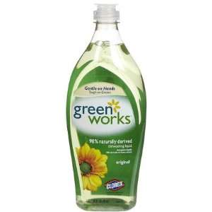  Green Works Natural Dishwashing Liquid 22 oz (Quantity of 