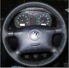 FOR VW GOLF IV REAL LEATHER STEERING WHEEL COVER NEW
