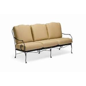  Deauville Sofa Finish Textured Black, Fabric Bingata 