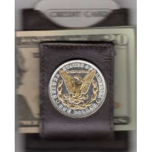   Morgan silver dollar eagle (Folding) Money clips  