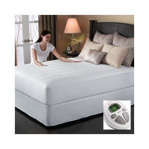   Queen Heated Mattress Pad with ComfortSet Controls
