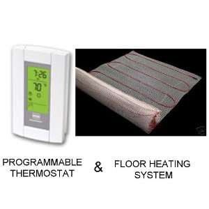  130 Sqft Mat, Electric Radiant Floor Heat Heating System 