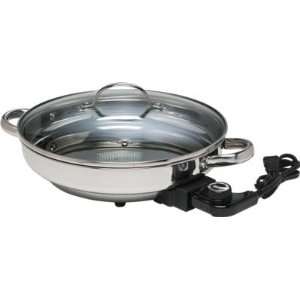  Stainless Steel Electric Skillet