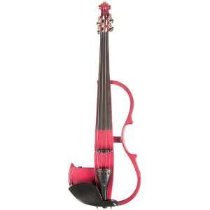  EV 204 Electric 4 String Pearl Red 4/4 Violin Musical Instruments
