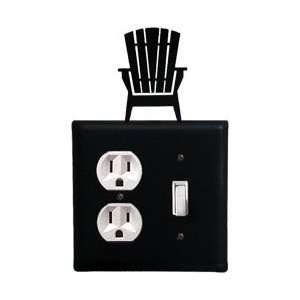   , Single Switch Electric Cover Powder Metal Coated
