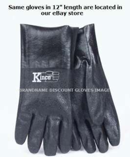 ROTISSERIE BBQ BARBEQUE Kinco Deluxe 18 PVC Gloves  