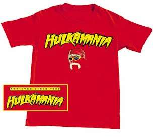 HULK HOGAN Addicted Since 1983 Red T shirt New  