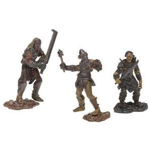  Lord of the Rings Figure 3 Pack Shagrat/Gorbang/Mordor 