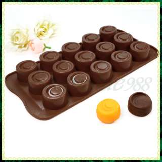 Silicone Clay Chocolate Candy Ice Jelly Mold/Mould Gift  