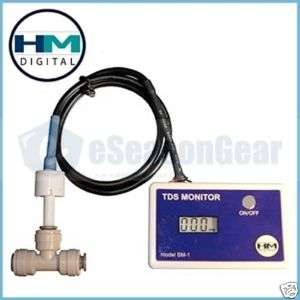 HM Digital SM 1 In Line Single TDS Monitor Tester Water  