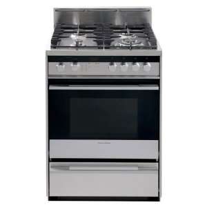 Pro Style Gas Range with 4 Sealed Burners 2.5 cu. ft. Convection Oven 