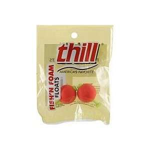   Fishing Tackle 2 Pack 1 inch Round Clip Red Float Health & Personal