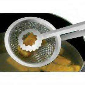 Stainless Steel Strainer Tongs (Set Of 2) New  