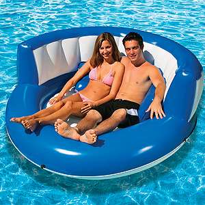 Poolmaster Cuddle Island Inflatable Pool Chair Float  