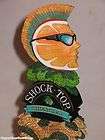 rare shock top short wheat ipa hops beer tap handle