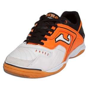    Joma Lozano Indoor Soccer Shoes (White/Orange/Black) Shoes