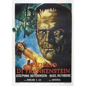  Son of Frankenstein   Movie Poster   27 x 40 Inch (69 x 