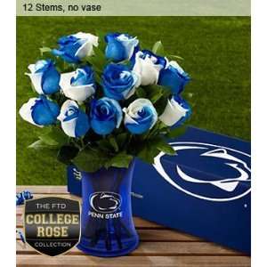   FTD Penn State Nittany Lions Rose Flower Bouquet   12 Stems, No Vase