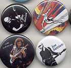 Joe Satriani buttons badges pins pinbacks heavy metal h