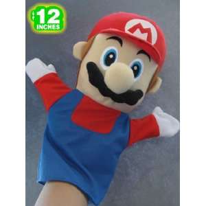  Super Mario Brothers Mario 12 Inches Plush Puppet Toys & Games