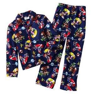   MarioKart Wii 2 Piece Boys Pajama Set sizes 6 8 10 12 MARIO KART