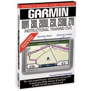  BENNETT DVD GARMIN NUVI 200/W 250/W 270