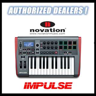 Novation Impulse 25 Precision Keyboard 815301000402  