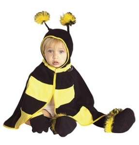 BEE bumblebee girls boys kids baby infant costume 6 12M  