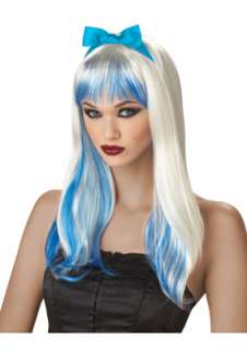 Enchanted Tresses Halloween Costume Wig (Blonde/Blue)  