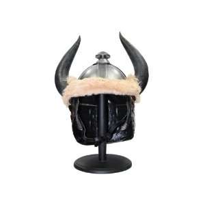   Adult Full Size Steel Conan Medieval Helmet w Stand 