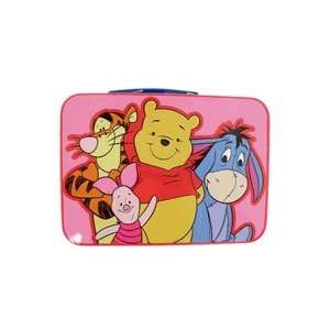  Disney Winnie the Pooh Tin Box Lunch Box w/ Handle (Color 