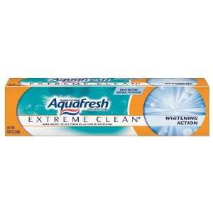 Aquafresh Extreme Clean Whitening Mint Experience Toothpaste, Trial 