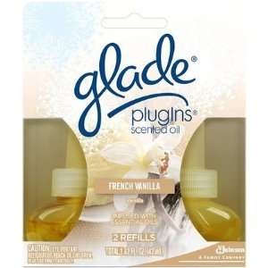  Glade Plugins Scented Oil 2 Ct. Refill French Vanilla 2 ct 
