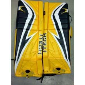 Tim Thomas Boston Bruins game issued ITECH goalie pads   Other Game 