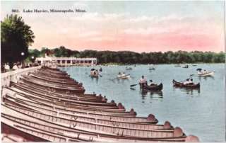 1900s Lake Harriet Minneapolis Band Shell&Pav. Postcard  