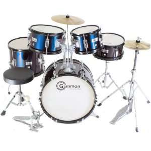   Drum Set with Cymbals Stands Sticks & Hardware Musical Instruments