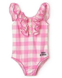 Juicy Couture Infant Girls Gingham Juicy Swim Suit Choose Juicy 