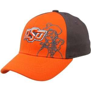   State Cowboys Youth Orange Gray Audible One Fit Hat